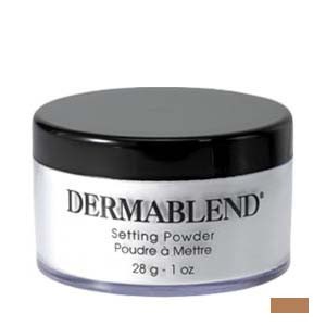 DERMABLEND LOOSE SETTING POWDER WARM SAFFRON 1 OZ.PowderDERMABLEND