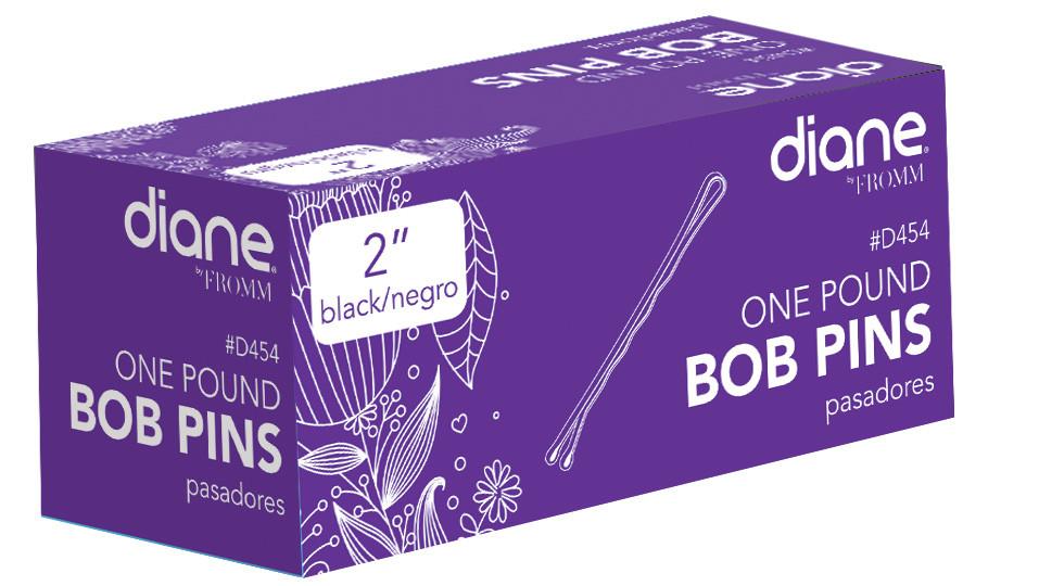 Diane Bobby Pins-Black 2 inch 1 lbDIANE