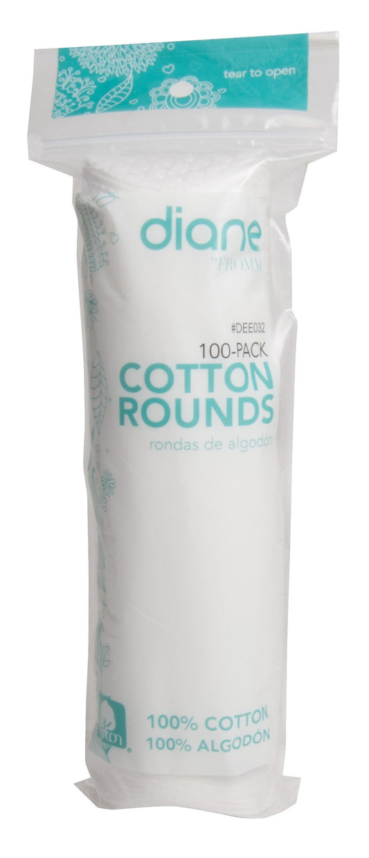 Diane Cotton Rounds 100 PackBody CareDIANE