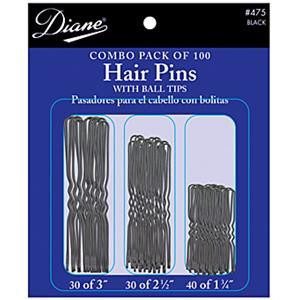 DIANE HAIR PINS COMBO PACK 100 CTDIANE