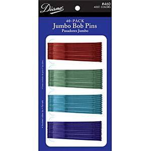 DIANE JUMBO BOB PINS-ASST. COLORS 40 PACKDIANE