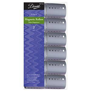 DIANE MAGNETIC ROLLER GREY 2 IN.-12CT.DIANE