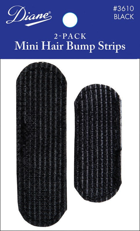 DIANE MINI HAIR BUMP STRIPS BLACK 2 PACKDIANE