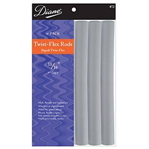 DIANE TWIST-FLEX ROD GREY 11/16 IN.-6CT.DIANE