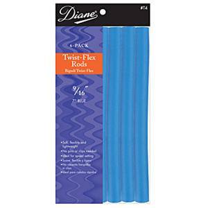 DIANE TWIST-FLEX RODS BLUE 9/16 IN.-6CT.DIANE