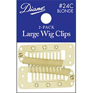 DIANE WIG CLIPS-LARGE BLONDE 2-PACKDIANE