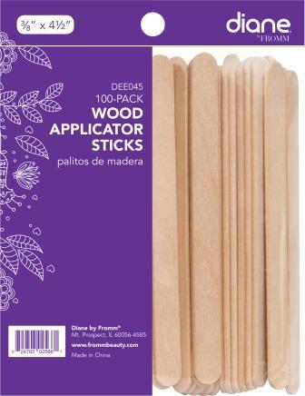 Diane Wood Applicator Sticks 100 CountBody CareDIANE