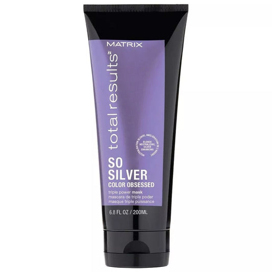 Matrix Total Results So Silver Triple Power MaskHair TreatmentMATRIXSize: 6.8 oz