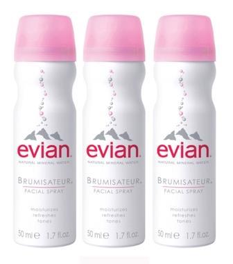 EVIAN MINERAL WATER SPRAY TRIO 3 X 1.7 OZSkin CareEVIAN