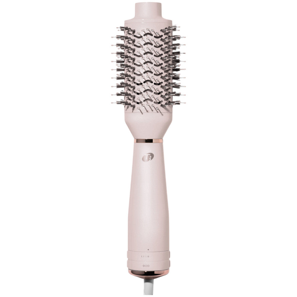 T3 AireBrush One - Step Smoothing + Volumizing Hair Dryer Brush - Satin Blush/Rose Gold