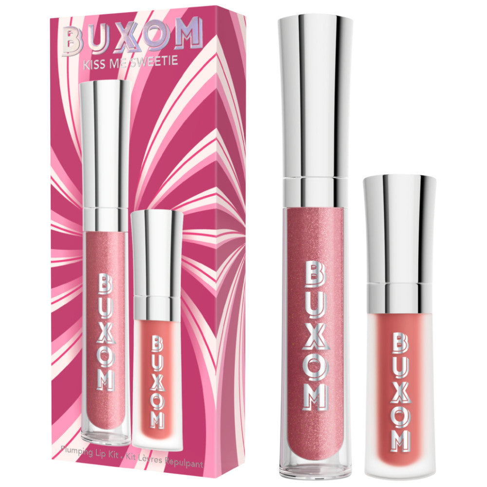 BUXOM Kiss Me Sweetie Holiday Set Value $39