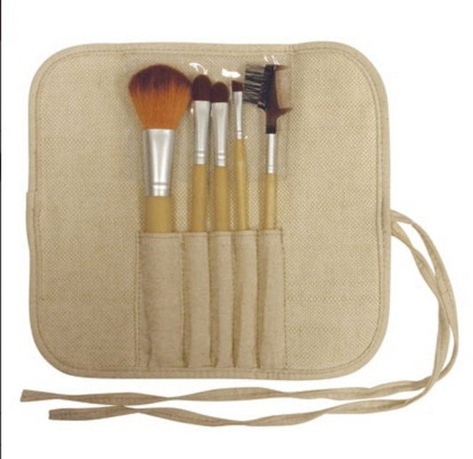 FANTA SEA 5 PIECE BAMBOO COSMETICS BRUSH SETCosmetic BrushesFANTA SEA