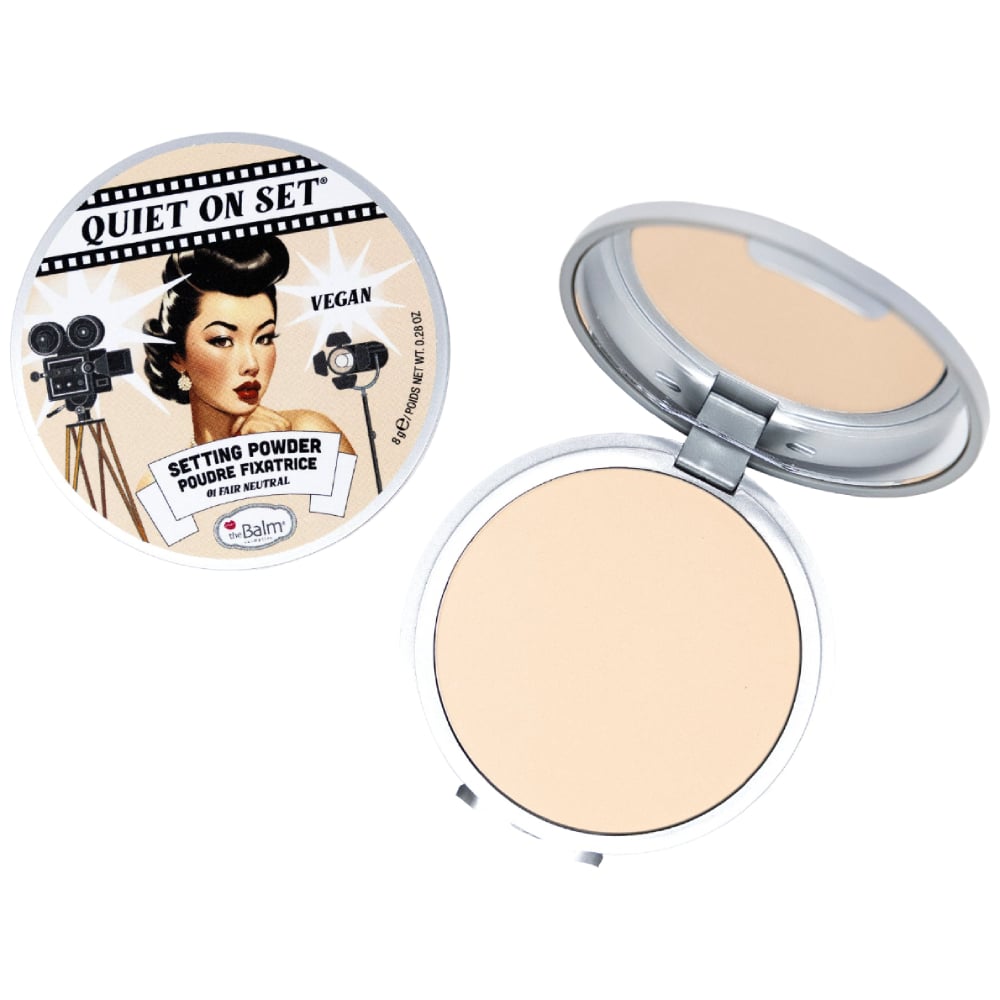 The Balm Quiet on Set-Setting Powder Shade 01