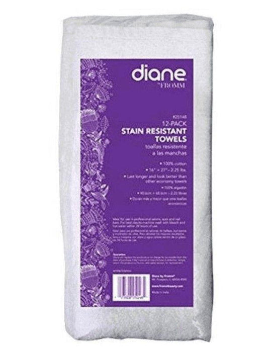 DIANE TOWEL 12 PACK- WHITE 16 IN. X 27 INSALON ELEMENTS