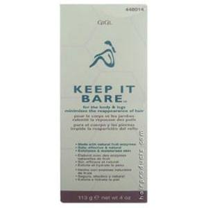 GIGI KEEP IT BARE-BODY AND LEG 4 OZ 0737Hair RemovalGIGI