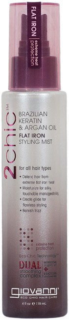 Giovanni 2Chic Ultra-Sleek Flat Iron Mist 4 ozHair ProtectionGIOVANNI