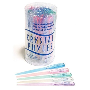 HARRY KOENIG KRYSTAL PHYLES FROSTED ACRYLIC NAIL FILESCosmetic AccessoriesHARRY KOENIG