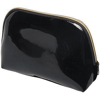 Harry Koenig Large Black Patent Cosmetic BagCosmetic AccessoriesHARRY KOENIG