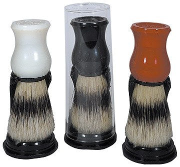 HARRY KOENIG SHAVING BRUSH NATURAL BRISTLE WITH STANDHARRY KOENIG