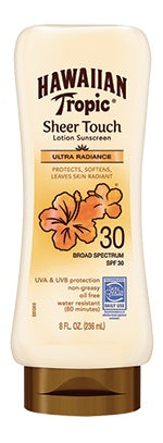 HAWAIIAN TROPIC SHEER TOUCH LOTION SPF 30 8 OZSun CareHAWAIIAN TROPIC