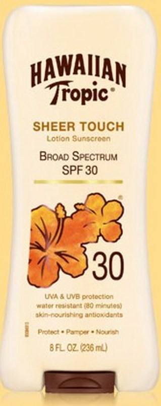 HAWAIIAN TROPIC SHEER TOUCH LOTION SUNSCREEN SPF 30 2 OZSun CareHAWAIIAN TROPIC