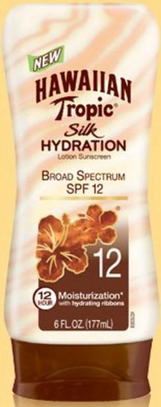 HAWAIIAN TROPIC SILK HYDRATION LOTION SUNSCREEN SPF12 6 OZSun CareHAWAIIAN TROPIC