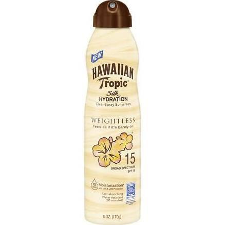 Hawaiian Tropic Silk Hydration Weightless Spray SPF15 6.0 ozSun CareHAWAIIAN TROPIC