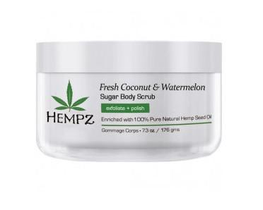 HEMPZ Fresh Coconut and Watermelon Sugar Scrub 7.3 ozHEMPZ