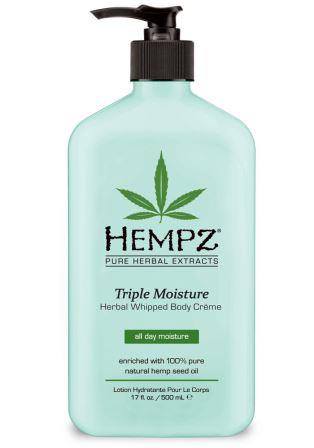 Hempz Triple Moisture Herbal Whipped Body Creme 17 ozHEMPZ