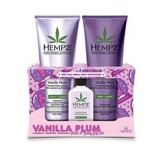 Hempz Vanilla Plum Gift Set 3 PieceBody MoisturizerHEMPZ