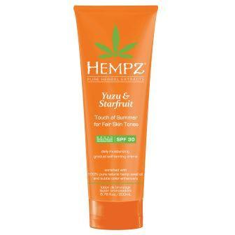 Hempz Yuzu and Starfruit Touch of Summer MoisturizerSun CareHEMPZShade: Fair Skin Tones