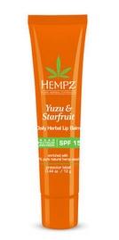 Hempz Yuzu Starfruit Herbal Lip Balm .44 ozHEMPZ