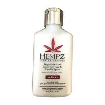 Hempz Triple Moisture Sweet Red Pear and Vanilla Spice Herbal Whipped Body CremeBody MoisturizerHEMPZSize: 2.25 oz