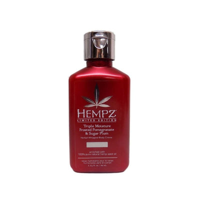 Hempz Triple Moisture Frosted Pomegranate and Sugar Plum CremeBody MoisturizerHEMPZSize: 2.25 oz