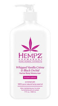 Hempz Whipped Vanilla Creme and Black Orchid Moisturizer 17 ozBody MoisturizerHEMPZ