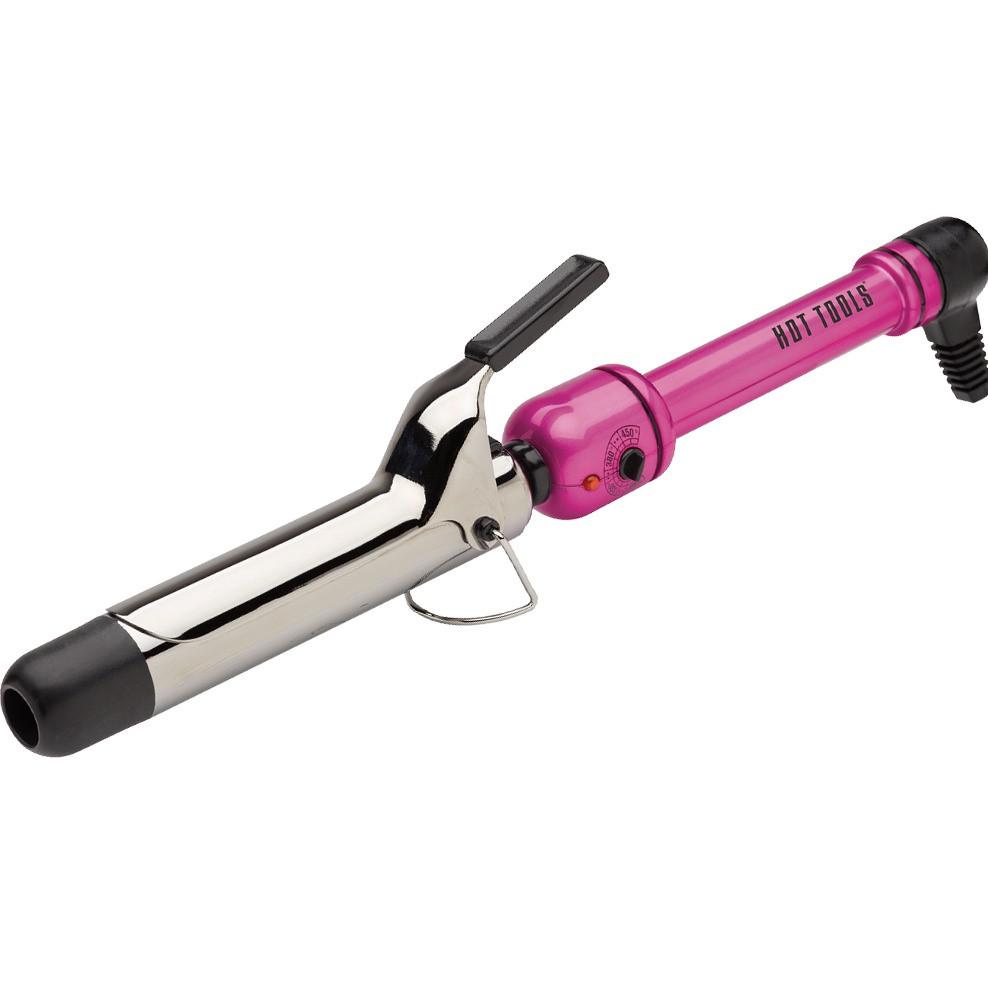 Hot Tools Pink Titanium Salon Curling IronsCurling IronHOT TOOLSSize: 1.25 inch