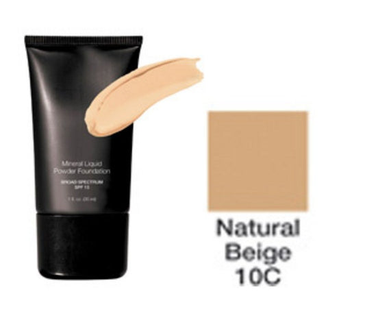 I BEAUTY LIQUID MINERAL MAKE UP NATURAL BEIGE LPMF-10FoundationI BEAUTY