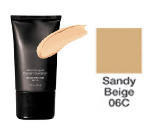 I BEAUTY LIQUID MINERAL MAKE UP SANDY BEIGE LPMF-06FoundationI BEAUTY