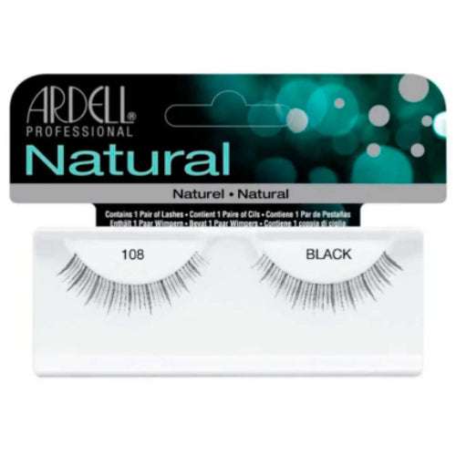 Ardell Natural Strip LashesFalse EyelashesARDELLColor: 108 Black