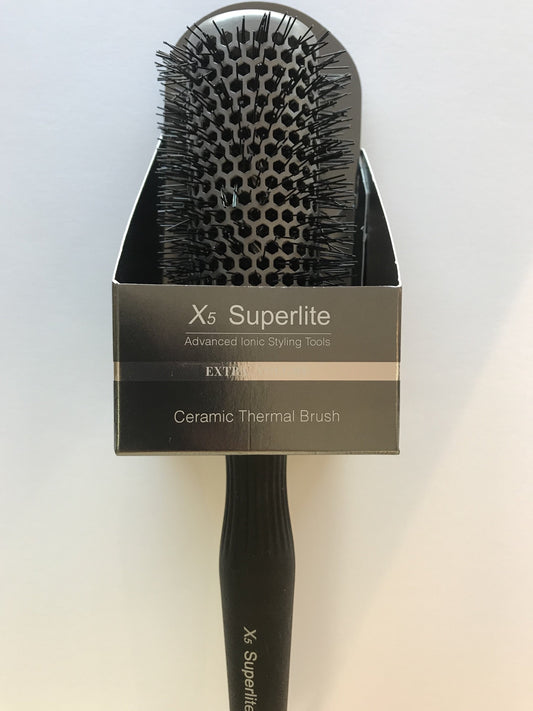 X5 Ceramic Round BrushHair BrushesX5Size: Large- Gun Metal