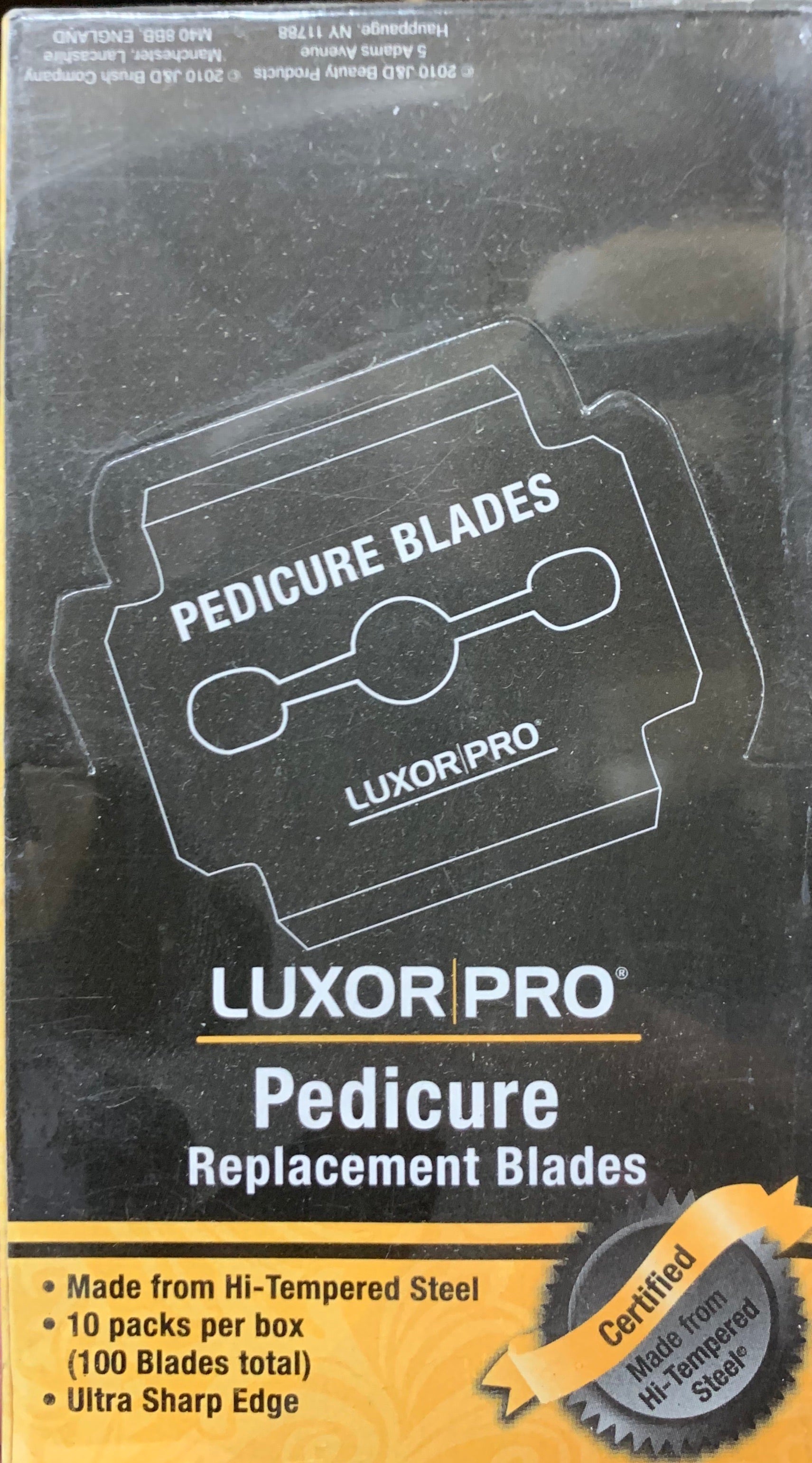 LUXOR CALLUS CUTTER BLADES- 100 CT.LUXOR