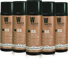 Tressa Watercolors BB Demi-Permanent Hair ColorHair ColorTRESSAColor: 2N Black, 4A Dark Ash Brown, 4G Dark Golden Brown, 4N Dark Natural Brown, 4P Dark Purple, 4R/B Dark Red/Blue, 4R/O Dark Red/Orange, 5A Medium Ash Brown, 5N Medium Natural Brown, 5R Medi