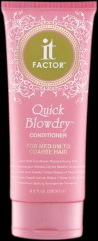 IT FACTOR QUICK BLOWDRY CONDITIONER-MEDIUM TO COARSE 6.8 OZHair ConditionerIT FACTOR