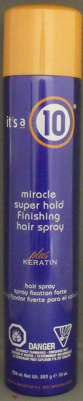 IT`S A 10 FINISHING SPRAY W/KERATIN 10 OZ.Hair SprayITS A 10