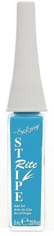 ITS SO EASY STRIPE RITE NAIL POLISH AQUA .25 OZITS SO EASY