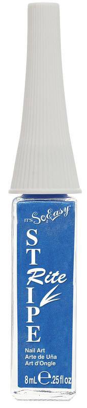 ITS SO EASY STRIPE RITE NAIL POLISH BRIGHT BLUE .25 OZITS SO EASY