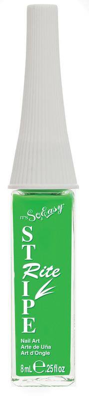 ITS SO EASY STRIPE RITE NAIL POLISH BRIGHT GREEN .25 OZITS SO EASY