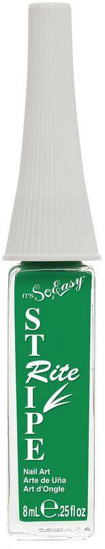 Its So Easy Stripe Rite Nail Polish Dark Green .25 OzITS SO EASY