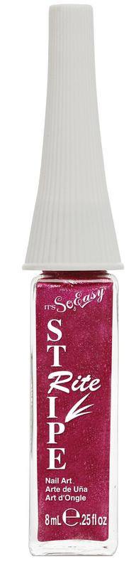 ITS SO EASY STRIPE RITE NAIL POLISH FUSCHIA FOIL .25 OZITS SO EASY