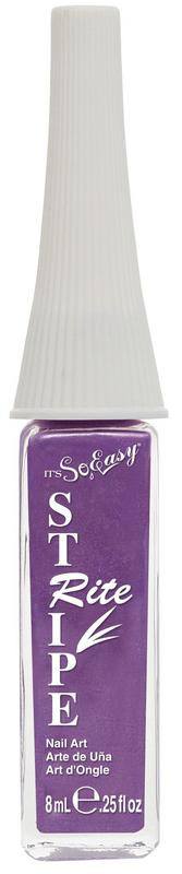 ITS SO EASY STRIPE RITE NAIL POLISH LAVENDER .25 OZITS SO EASY